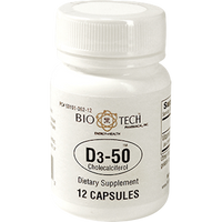 Bio-Tech Pharmacal - D3-50 50,000IU 12 capsules
