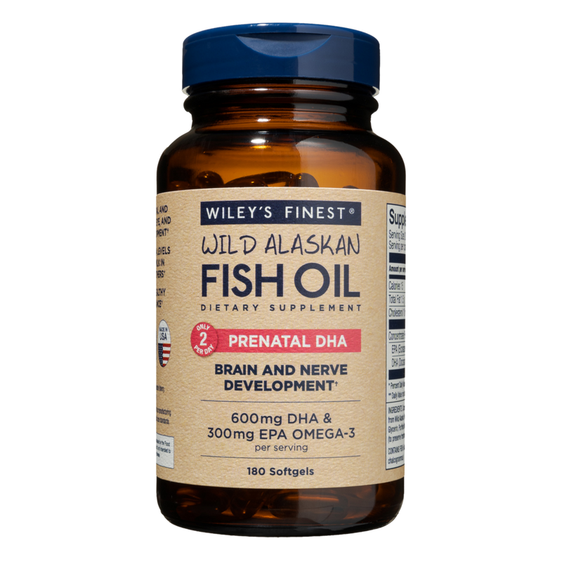 Wileys Finest Fish Oils - Prenatal DHA 180 Softgels