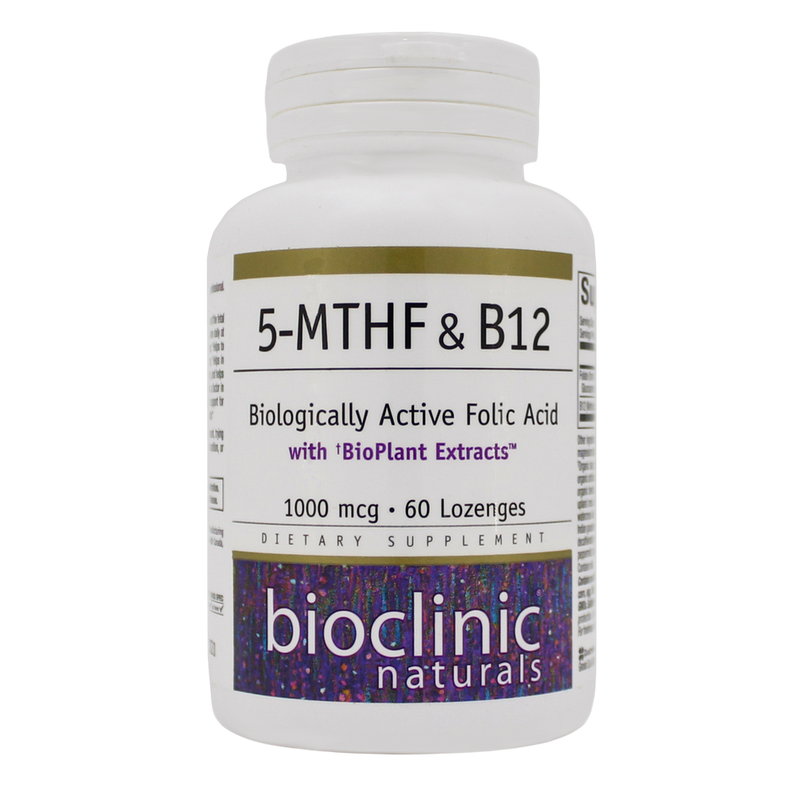 Bioclinic Naturals - 5-MTHF and B12
