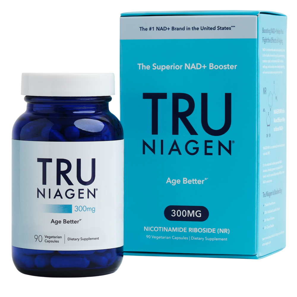 Tru Niagen® by ChromaDex - TRU NIAGEN 300mg Nicotinamide Riboside Chloride 90 capsules