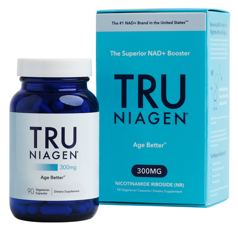 Tru Niagen® by ChromaDex - TRU NIAGEN 300mg Nicotinamide Riboside Chloride 90 capsules