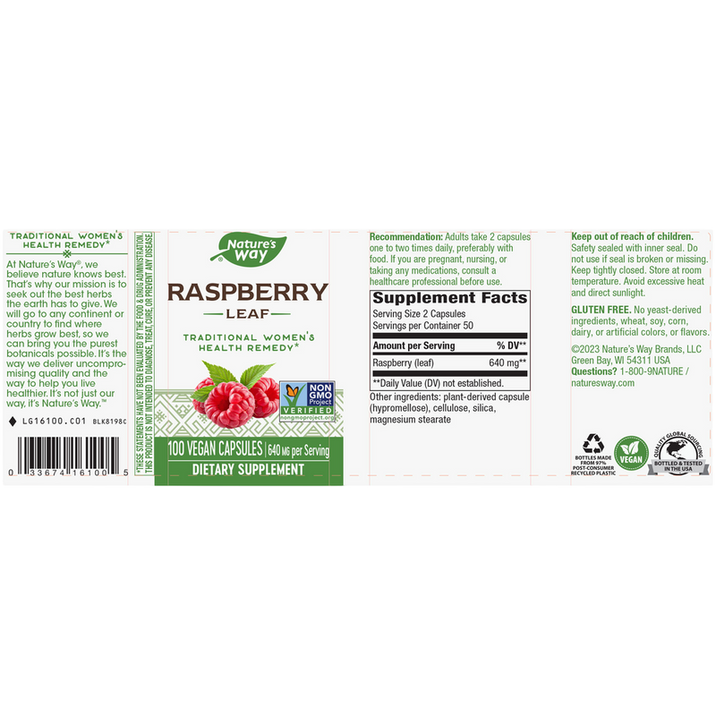 Nature's Way - Red Raspberry Leaf