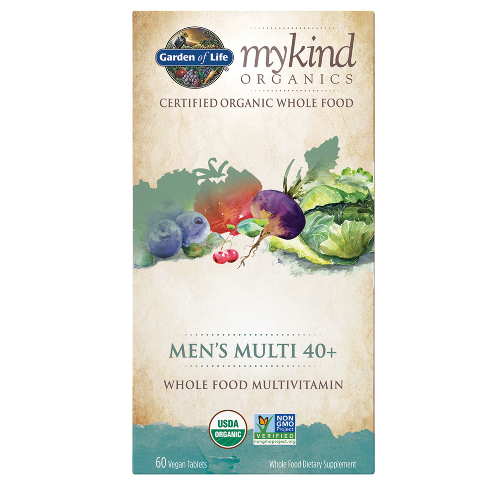 Garden of Life - Mykind Organics Mens Multi 40+ 60 tablets