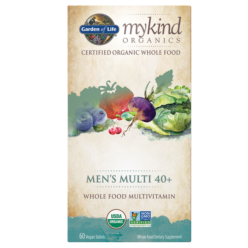 Garden of Life - Mykind Organics Mens Multi 40+ 60 tablets