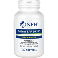 Nutritional Fundamentals for Health - Trident SAP 66:33 Lemon Flavor 120 Softgels