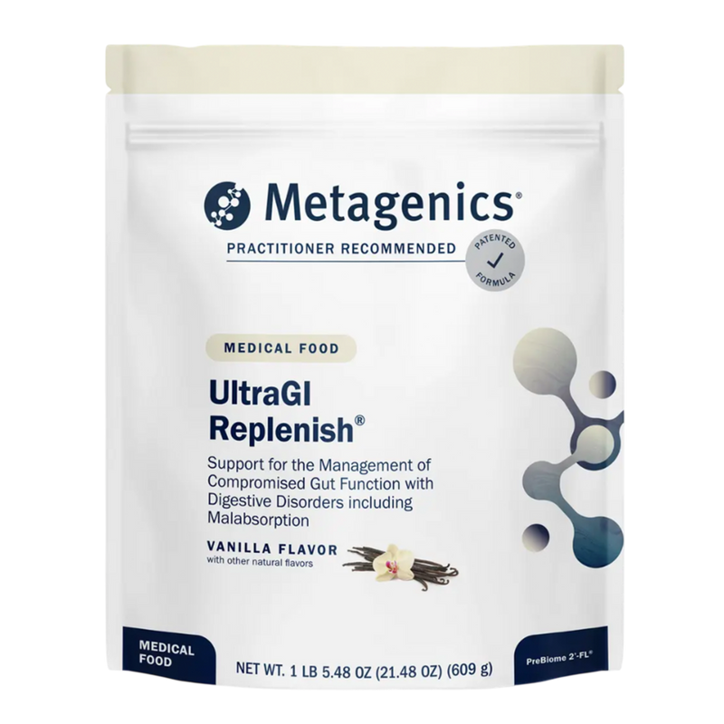 Metagenics - UltraGI Replenish®, Vanilla 609 Grams