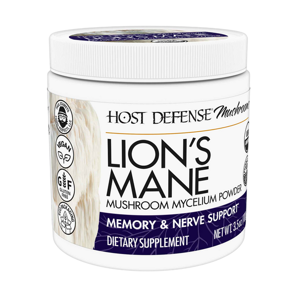Host Defense - Lion's Mane Mushroom Mycelium Powder