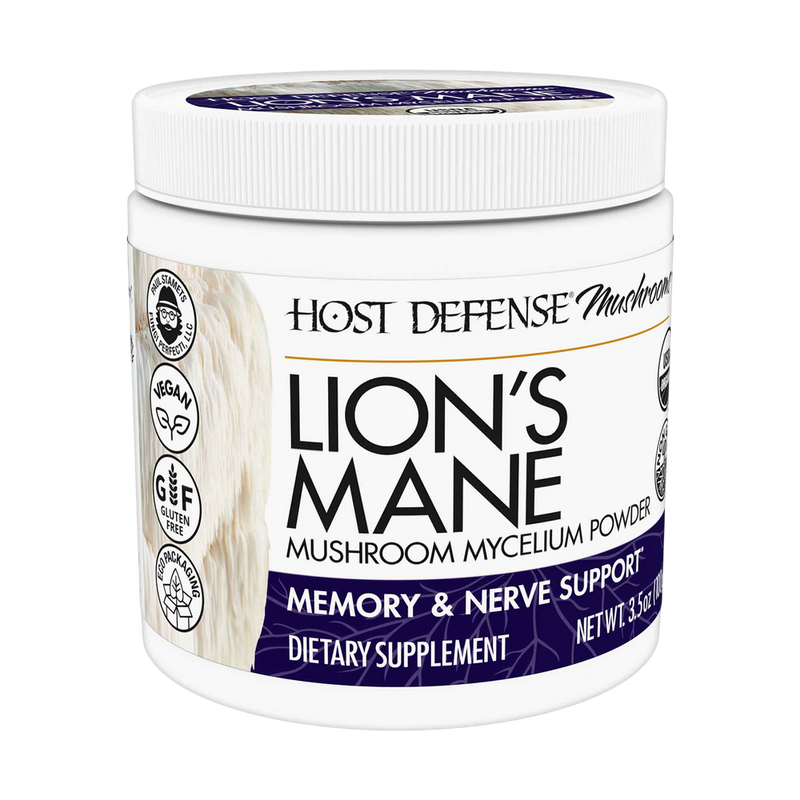 Host Defense - Lion's Mane Mushroom Mycelium Powder