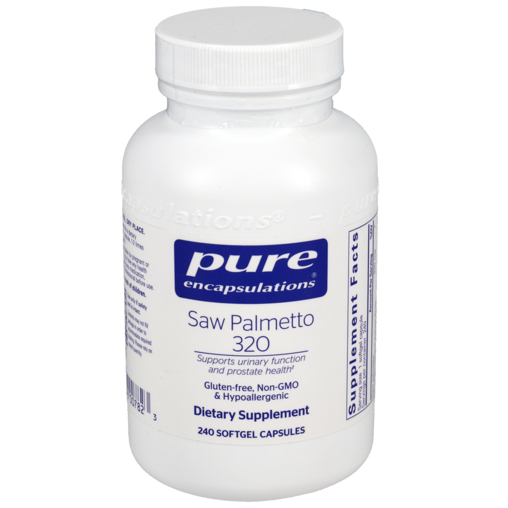 Pure Encapsulations - Saw Palmetto 320 240 Softgels