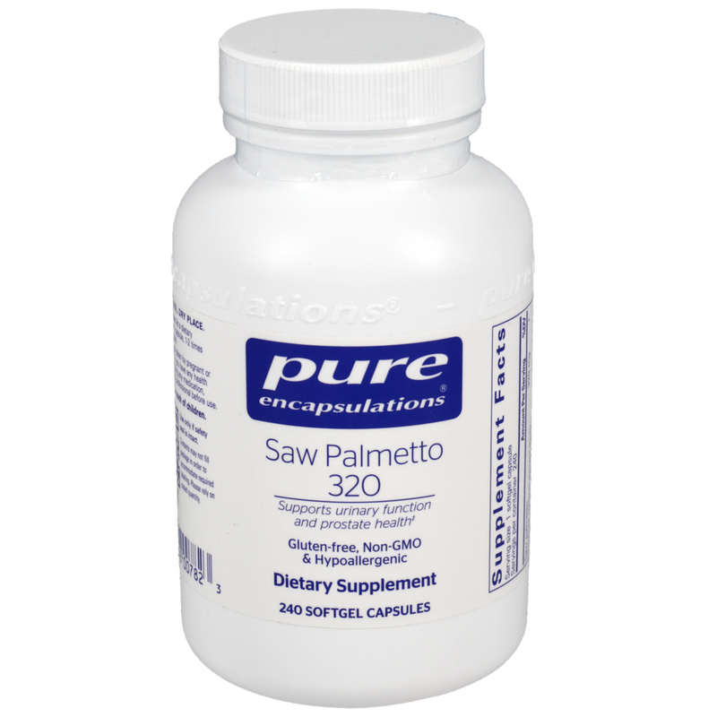 Pure Encapsulations - Saw Palmetto 320 240 Softgels