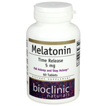 Bioclinic Naturals - Melatonin Time Release 5mg — view 1
