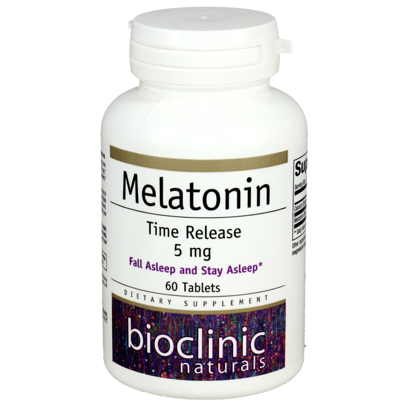 Bioclinic Naturals - Melatonin Time Release 5mg