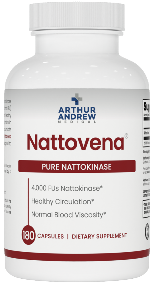 Arthur Andrew Medical - Nattovena 4,000 FU/cap 180 capsules