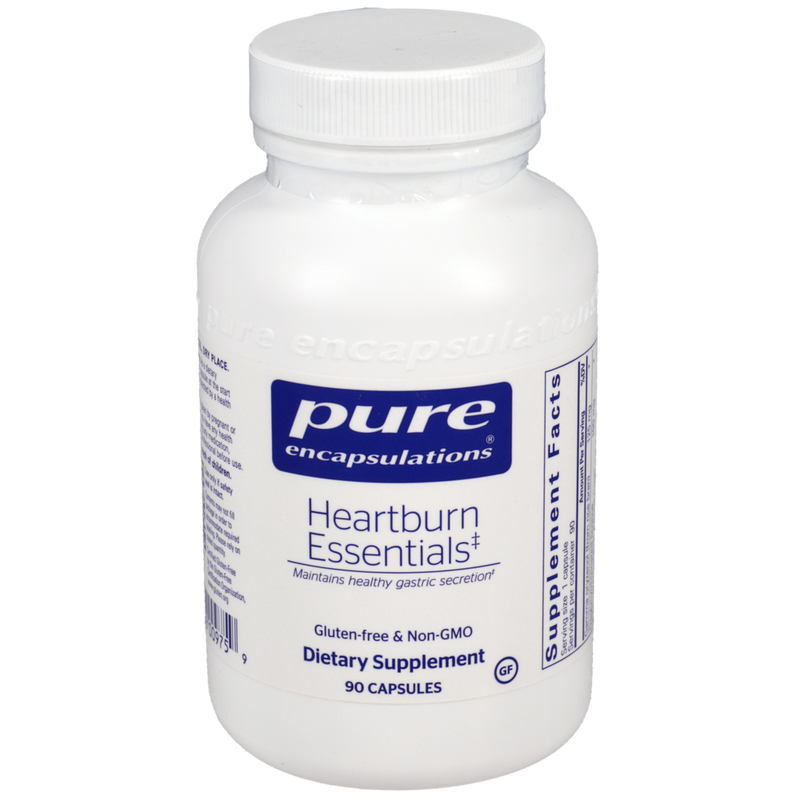 Pure Encapsulations - Heartburn Essentials* 90 capsules