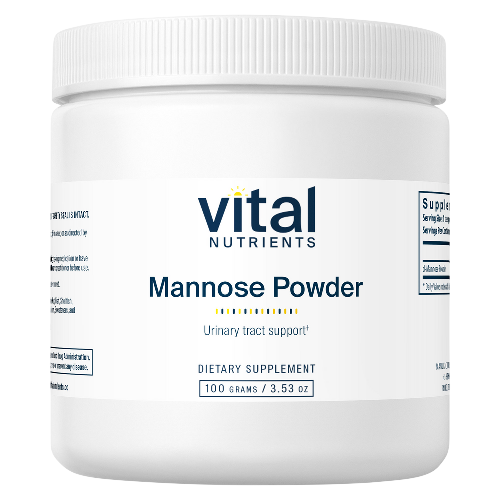 Vital Nutrients - Mannose Powder (Urinary Tract Support) 100 Grams