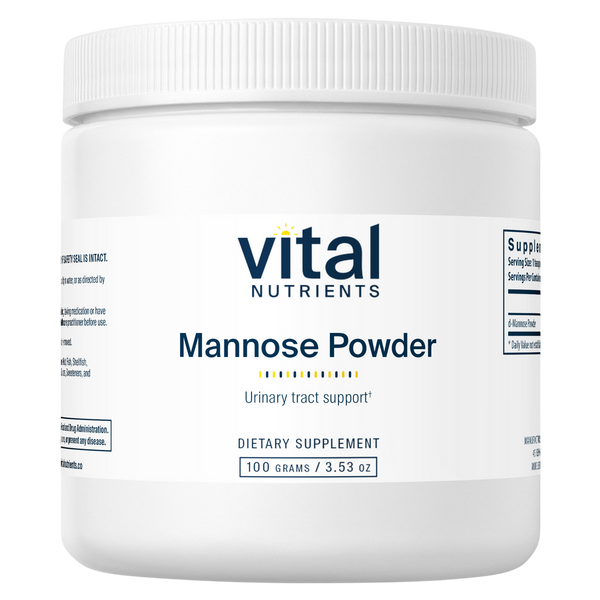 Vital Nutrients - Mannose Powder (Urinary Tract Support) 100 Grams