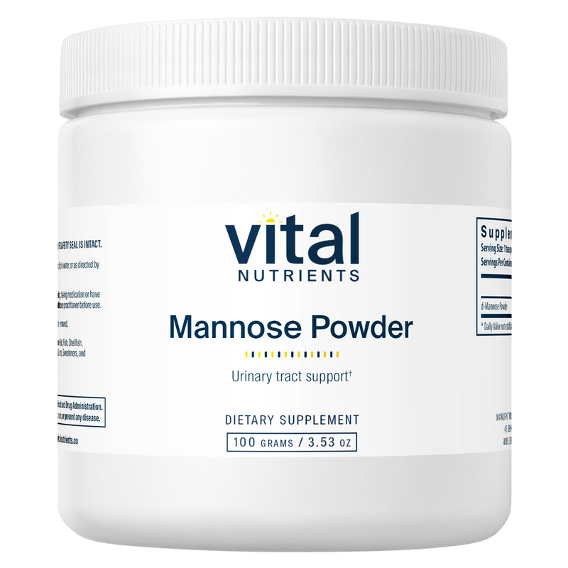Vital Nutrients - Mannose Powder (Urinary Tract Support) 100 Grams