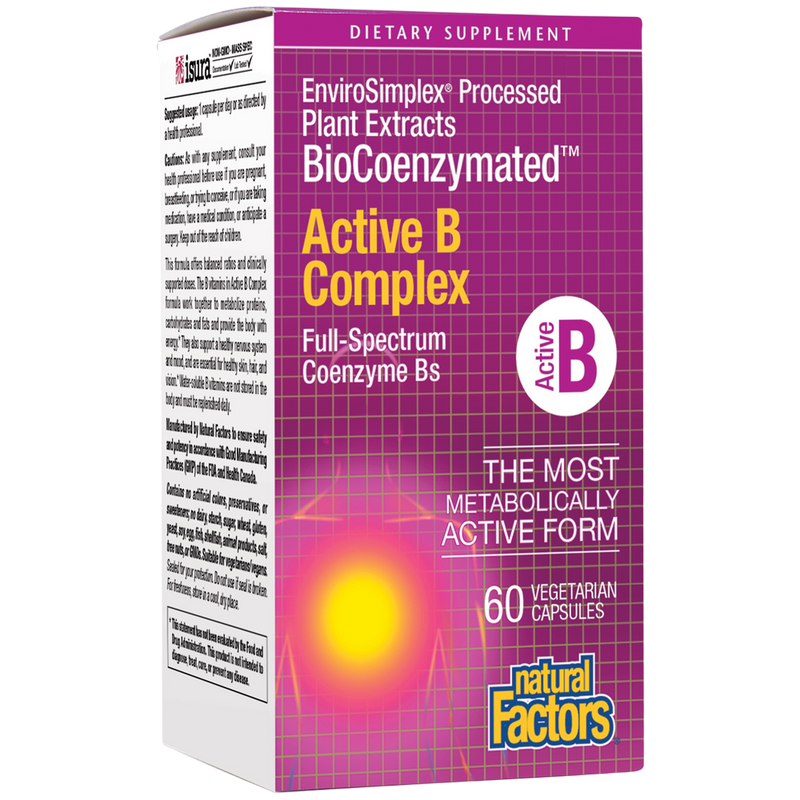 Natural Factors - Biocoenzymated Active B Complex