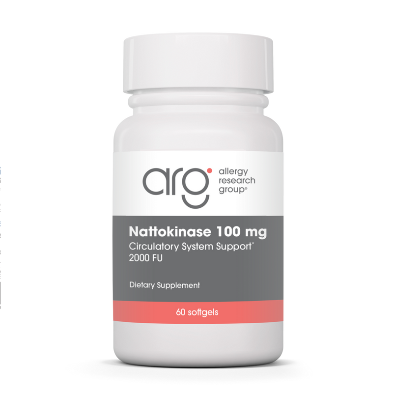 Allergy Research Group - Nattokinase Circulatory Systemic Enzymes 60 Softgels