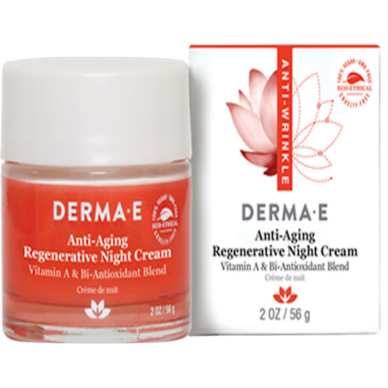 DermaE Natural Bodycare - Anti Aging Regenerative Night Cream