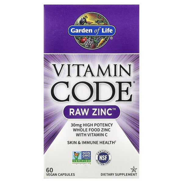 Garden of Life - Vitamin Code RAW Zinc