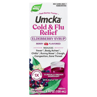 Nature's Way - Umcka® Elderberry Cold + Flu Syrup 4oz