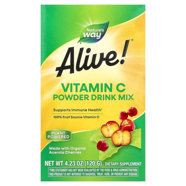 Nature's Way - Alive! Organic Vitamin C powder