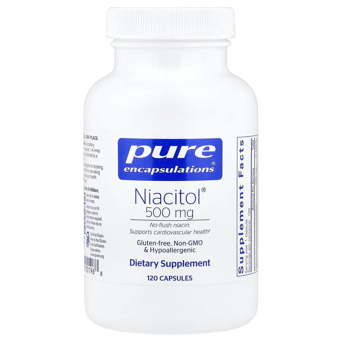 Pure Encapsulations - Niacitol 500mg