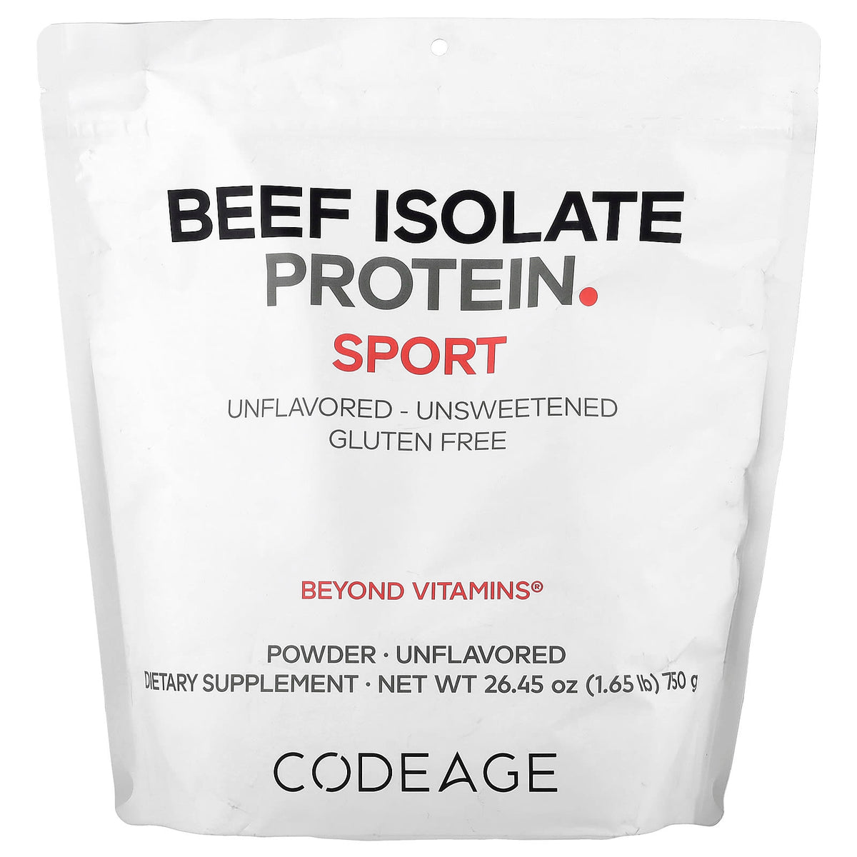 Codeage - Beef Isolate Protein Powder
