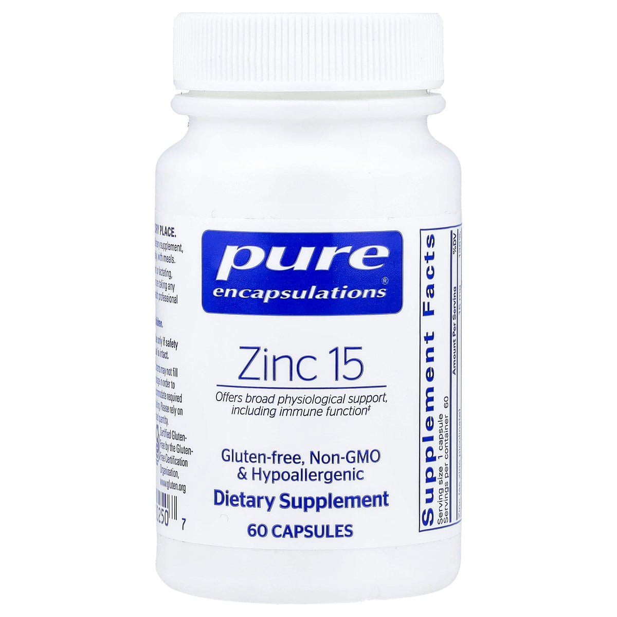 Pure Encapsulations - Zinc 15