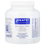 Pure Encapsulations - Bromelain 2400 500mg