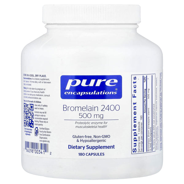 Pure Encapsulations - Bromelain 2400 500mg