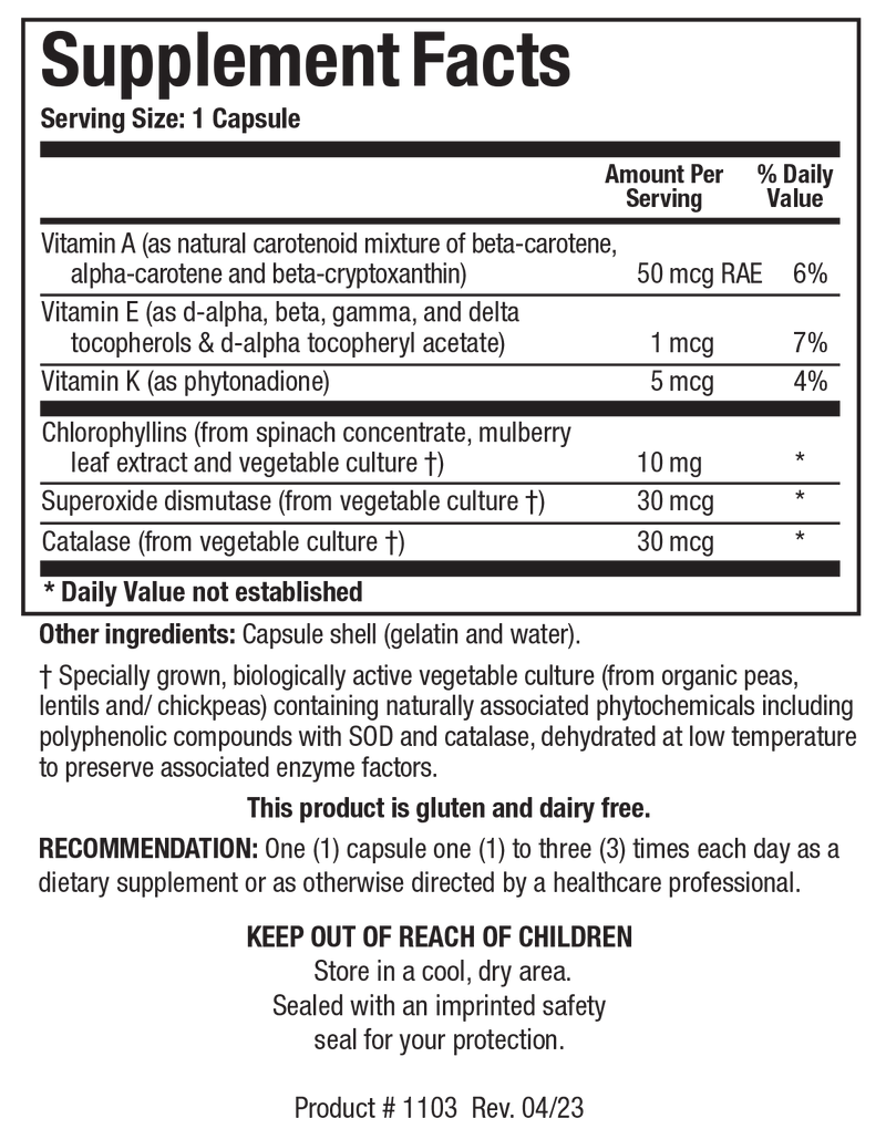 Biotics Research - Chlorocaps™