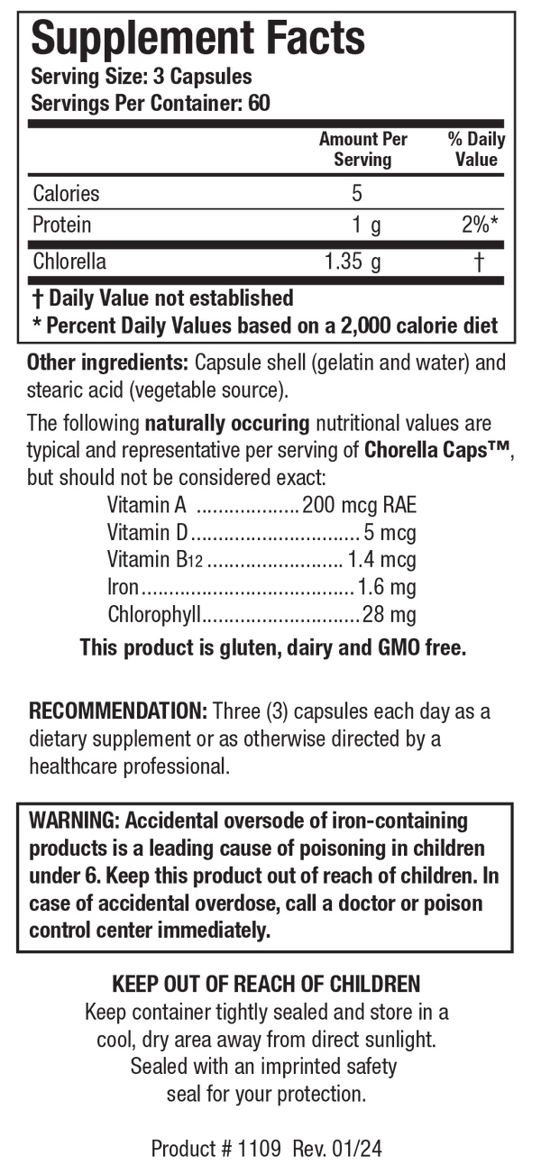 Biotics Research - Chlorella Caps™