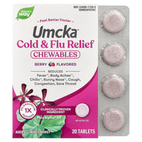 Nature's Way - Umcka® Cold+Flu Berry Chewable