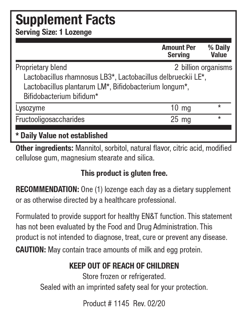 Biotics Research - Children's ENT-Pro® Lozenges
