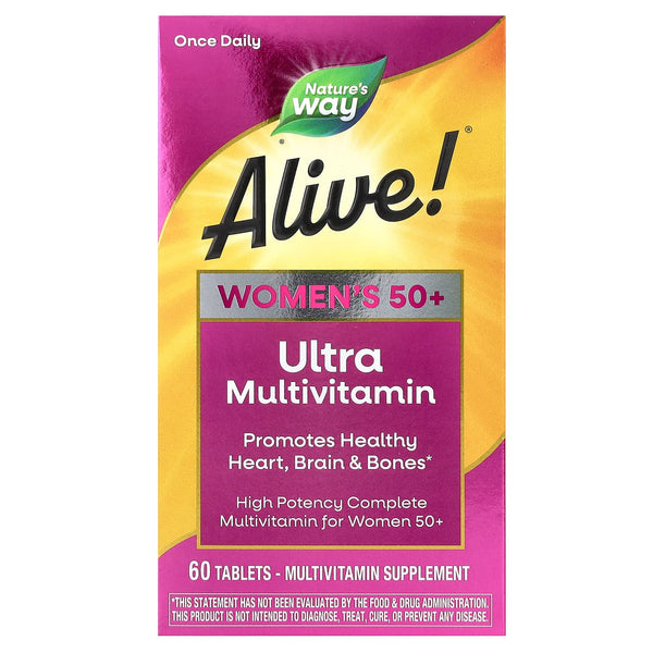 Nature's Way - Alive! Once Daily Mens 50+ Multi (Ultra Potency)