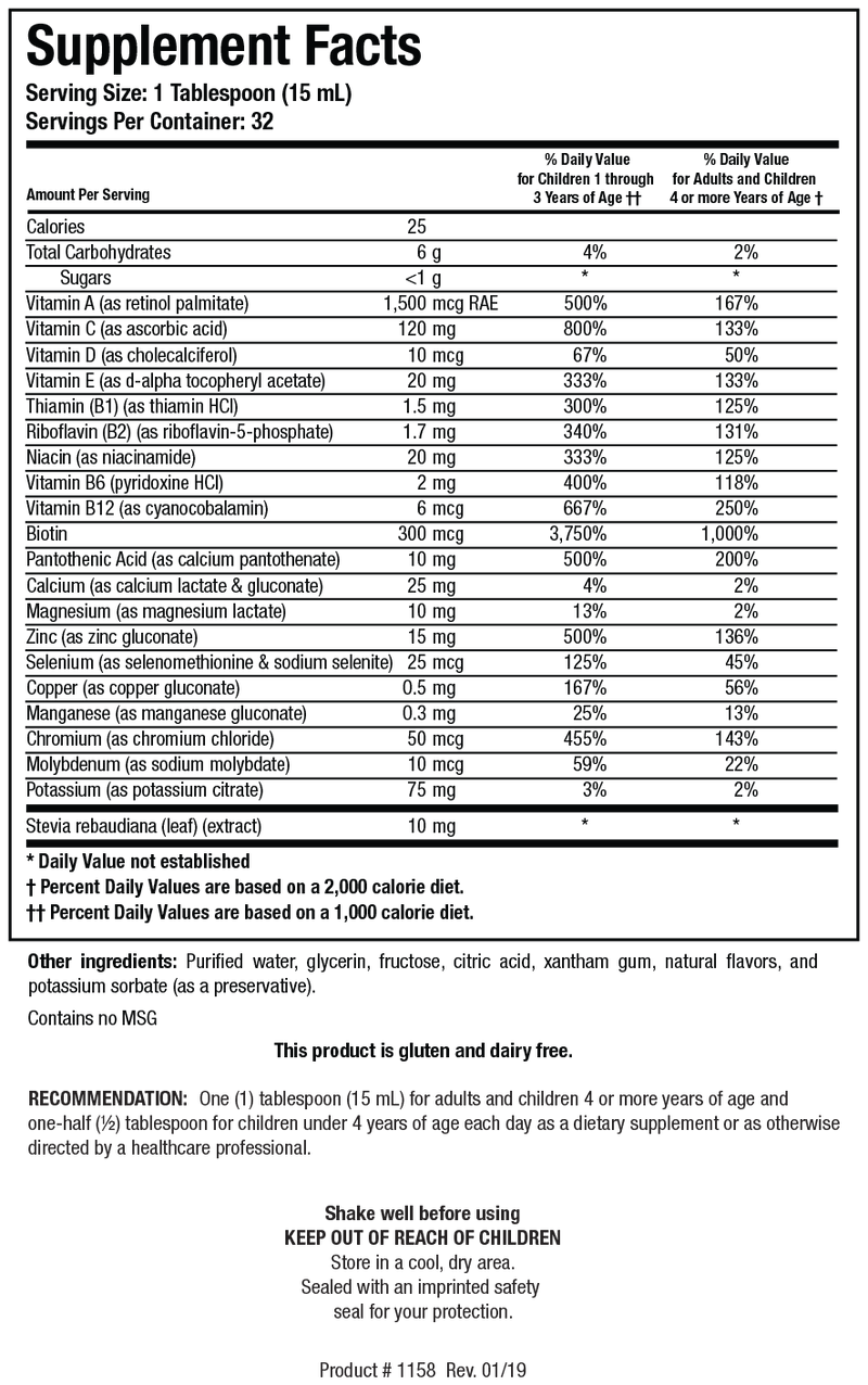 Biotics Research - Aqueous Multi-Plus™