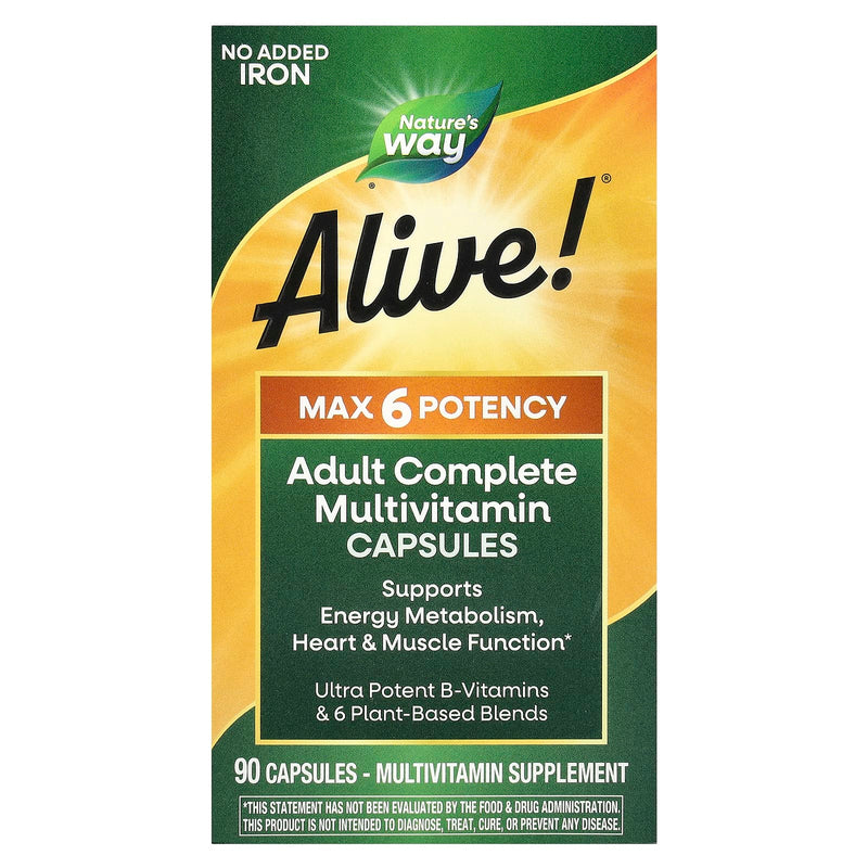 Nature's Way - Alive!® Max6 Daily