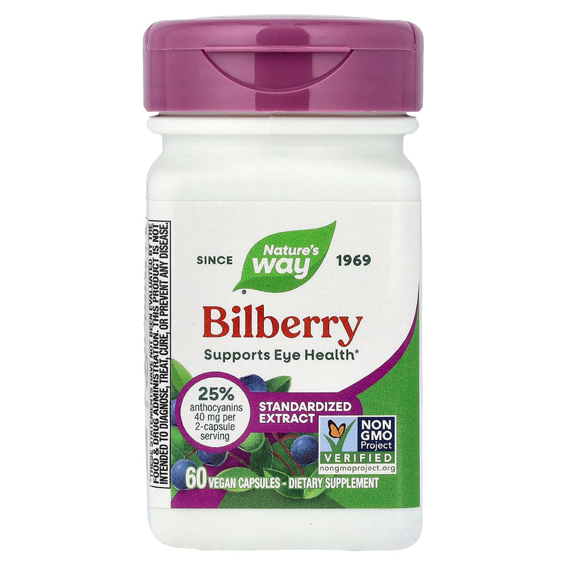 Nature's Way - Bilberry Standardized