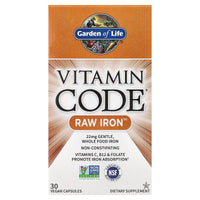 Garden of Life - Vitamin Code RAW Iron