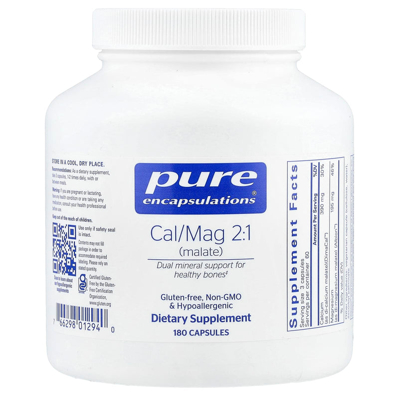 Pure Encapsulations - Cal/Mag (Malate) 2:1
