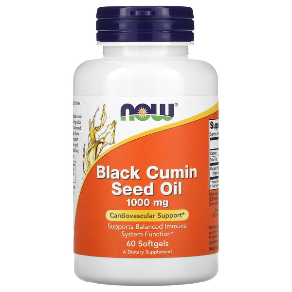 NOW Foods - Black Cumin Seed Oil 1000mg