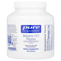 Pure Encapsulations - Betaine Hcl Pepsin