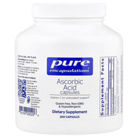 Pure Encapsulations - Ascorbic Acid capsules