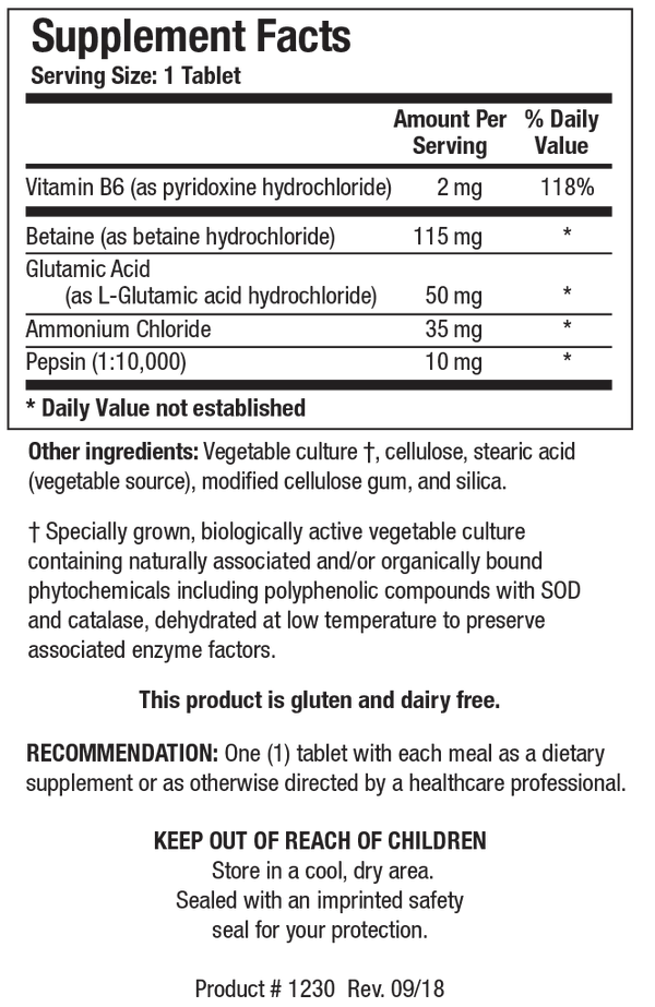 Biotics Research - HCl-Plus™
