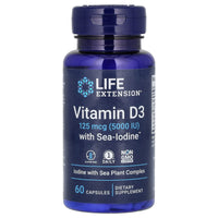 Life Extension - Vitamin D3 with Sea-Iodine 5000