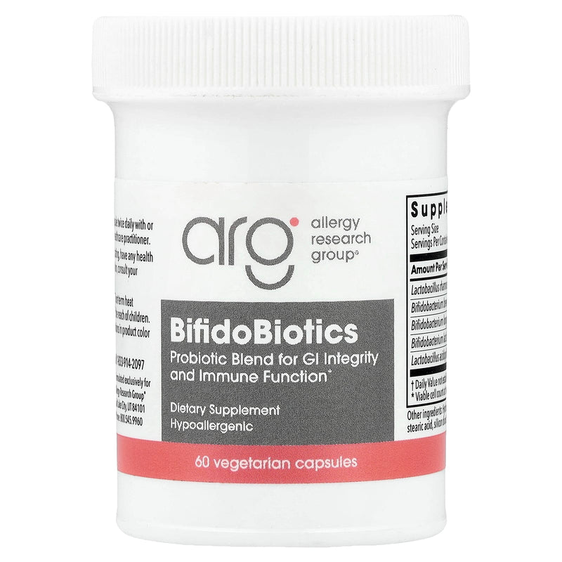 Allergy Research Group - Bifido Biotics