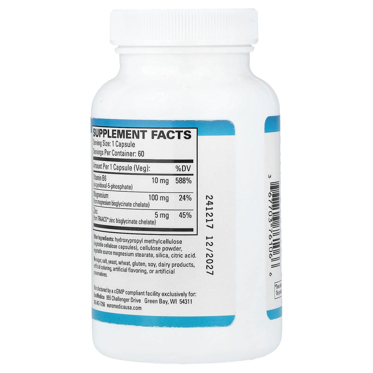 EuroMedica - Magnesium + P-5-P