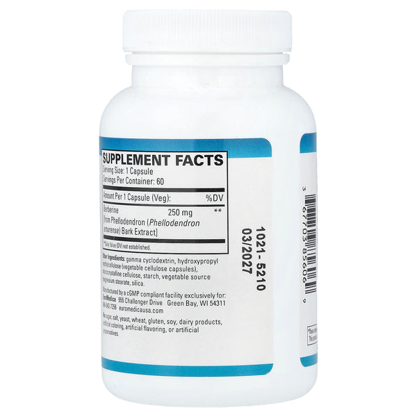 EuroMedica - Berberine Ultra Absorption - Metabolic Support